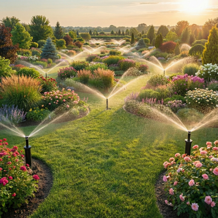 Uniformidade e Alcance: A Ciência por Trás da Aspersão Convencional Agrojet de Alta Performance